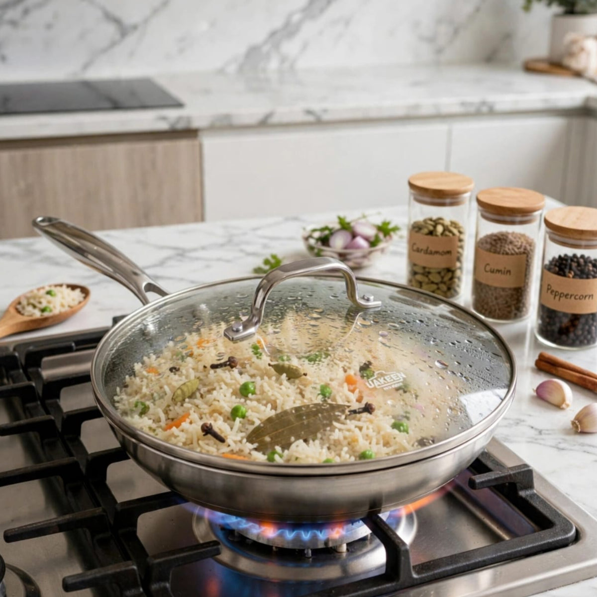 Stainless Nonstick Pan