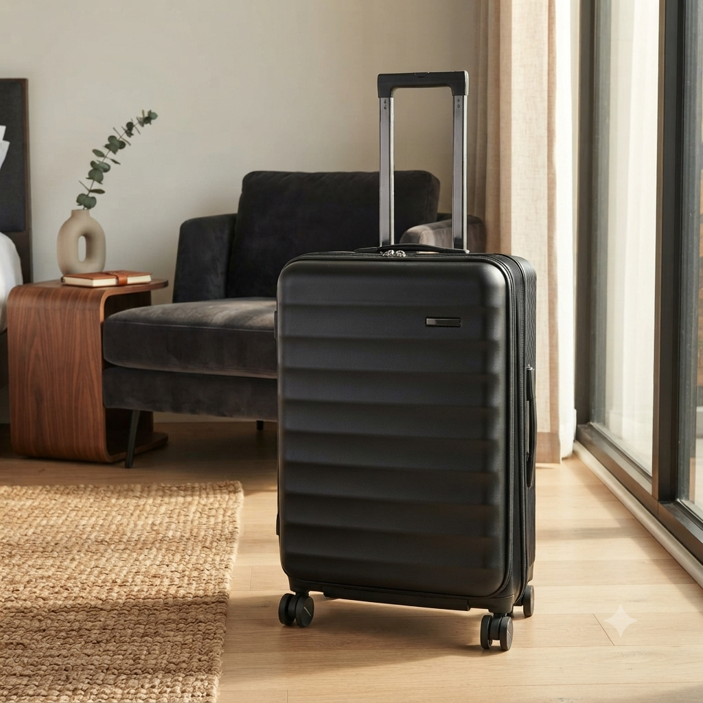 Travel anytime Black suitcase in Nairobi 