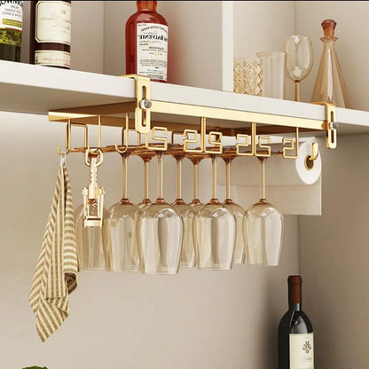 Gold Metallic Under the Cabinet  Rack in Nairobi Gem Home 