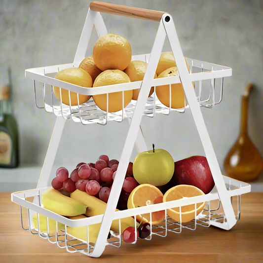 2 tier fruit rack