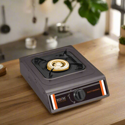 Stainless steel single burner