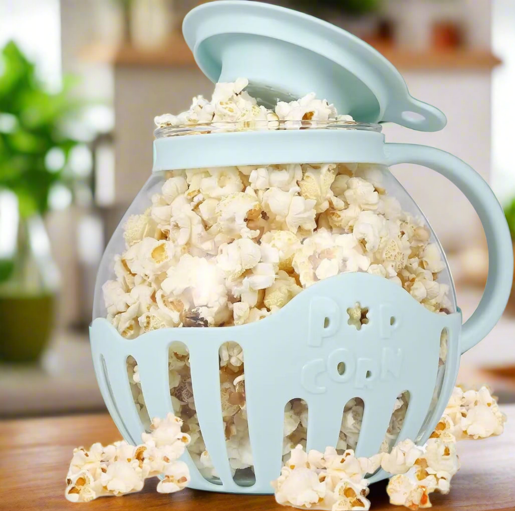 Microwave popcorn maker