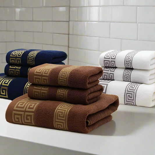 3pc Cotton bath  towels