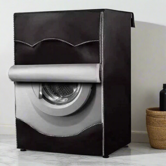 Black washing machine  cover