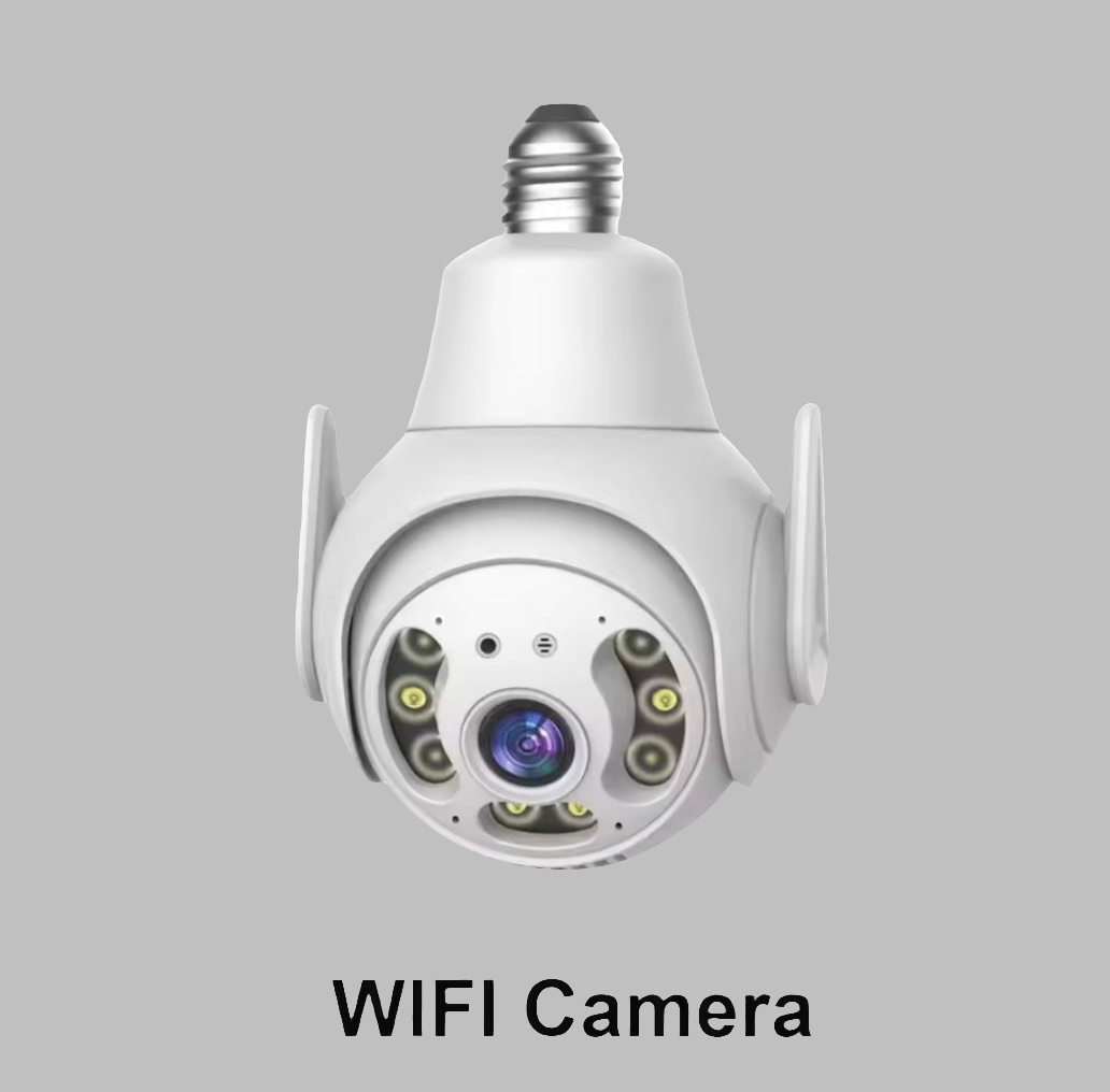 Rotating bulb camera