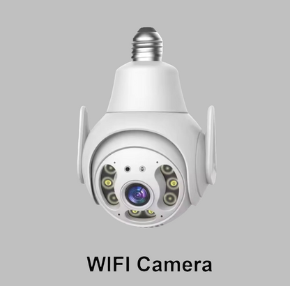 Rotating bulb camera