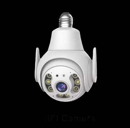 Rotating bulb camera