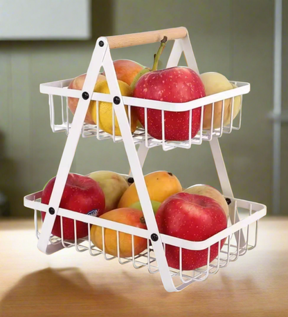 2 tier fruit rack