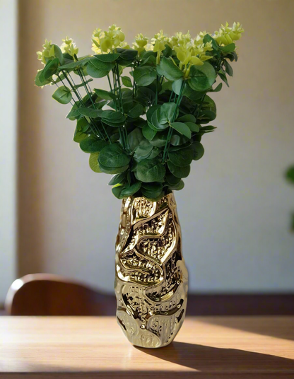 Gold Ceramic Vase