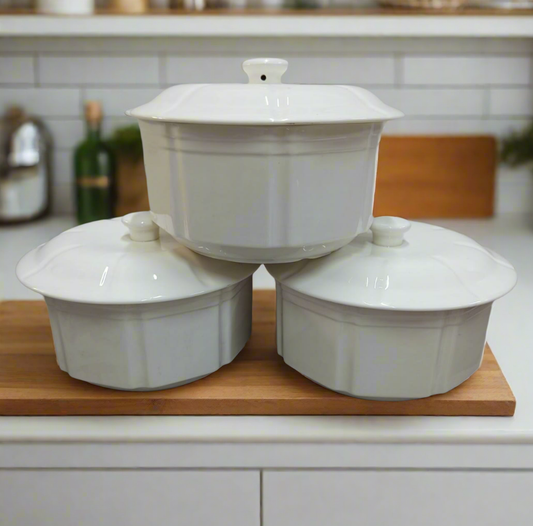 3pcs Ceramic serving