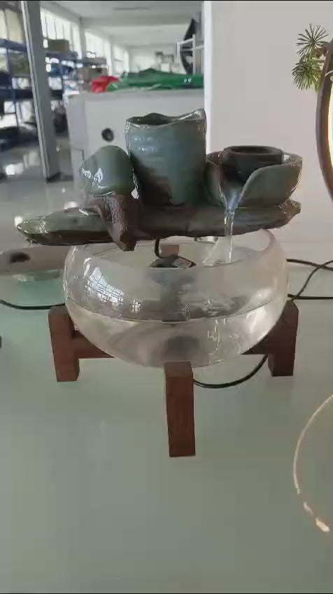 Water fountain decor