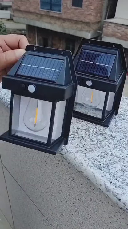 Led outdoor solar light