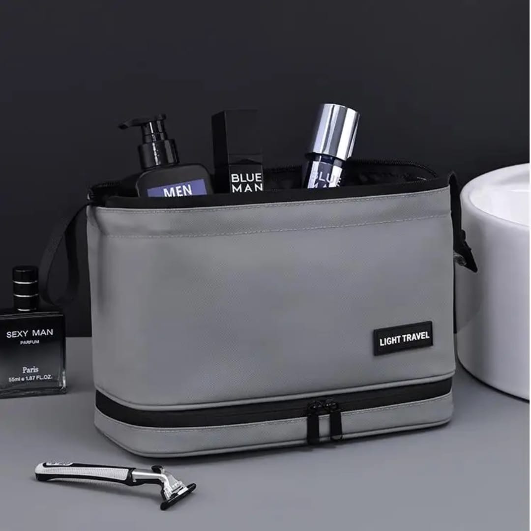 Double Layer  Travel Cosmetic Bag