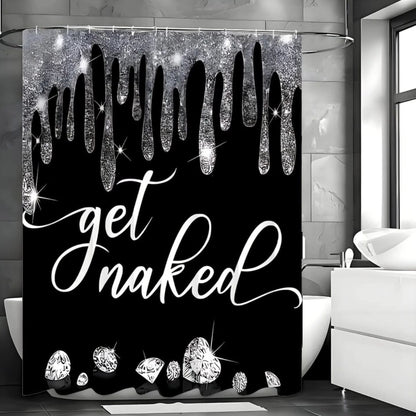 Waterproof shower curtain