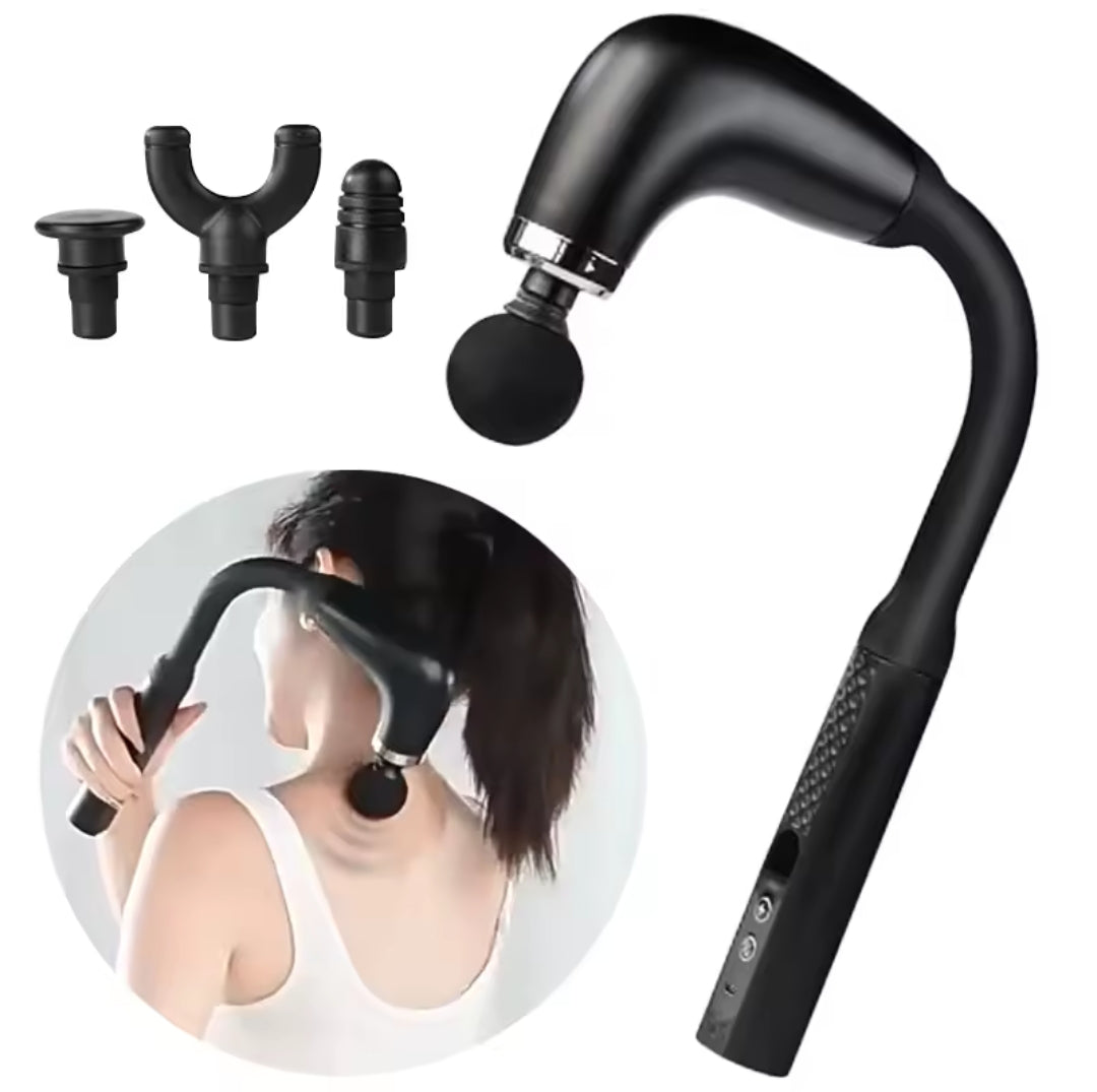 Rechargeable electric body massager