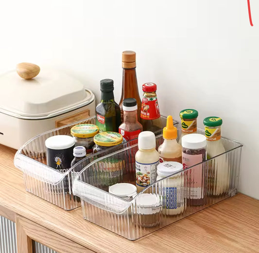 Acrylic fridge multipurpose organizer