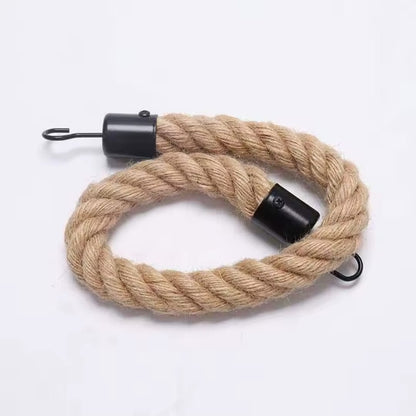 Antique Vintage Hemp Rope Tissue Holder Gha