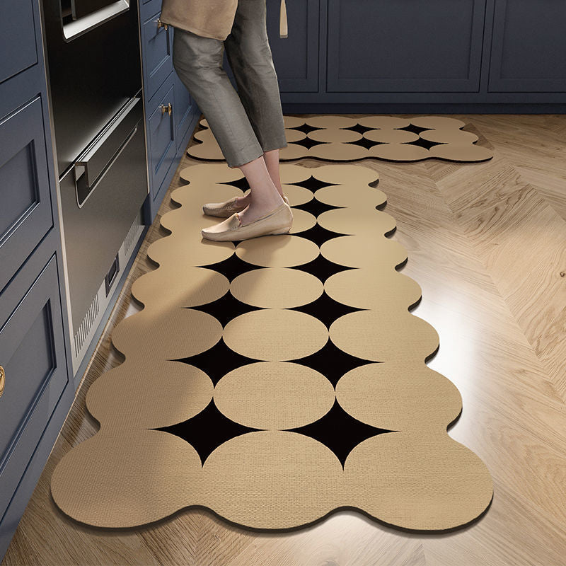 2pcs  kitchen waterproof mats