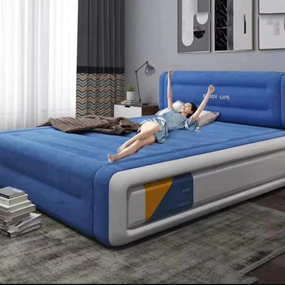 5 by 6 Inflatable airbed mattress with rechargeable pump