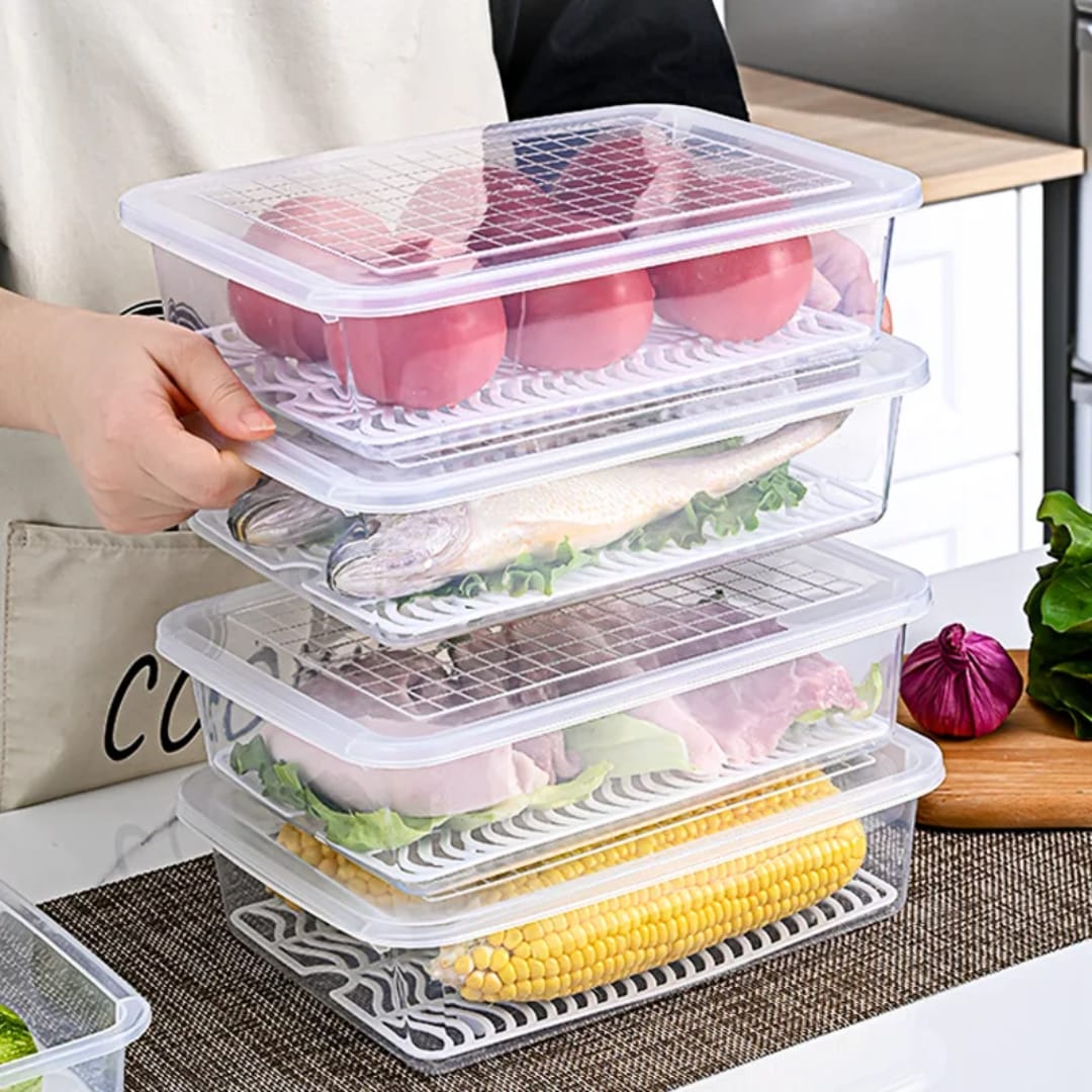 Stackable Fridge  Storage Containers
