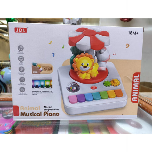 Rotating musical piano 