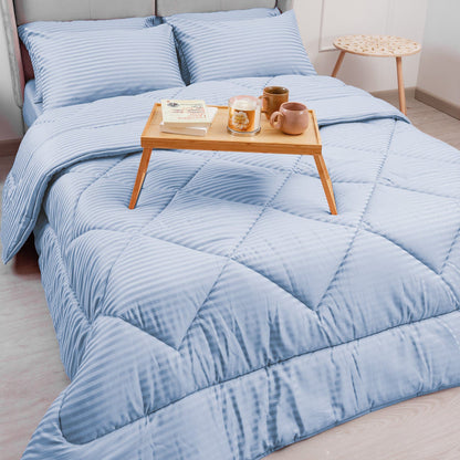 4 Pcs Set Cotton Striped Duvet 6*7