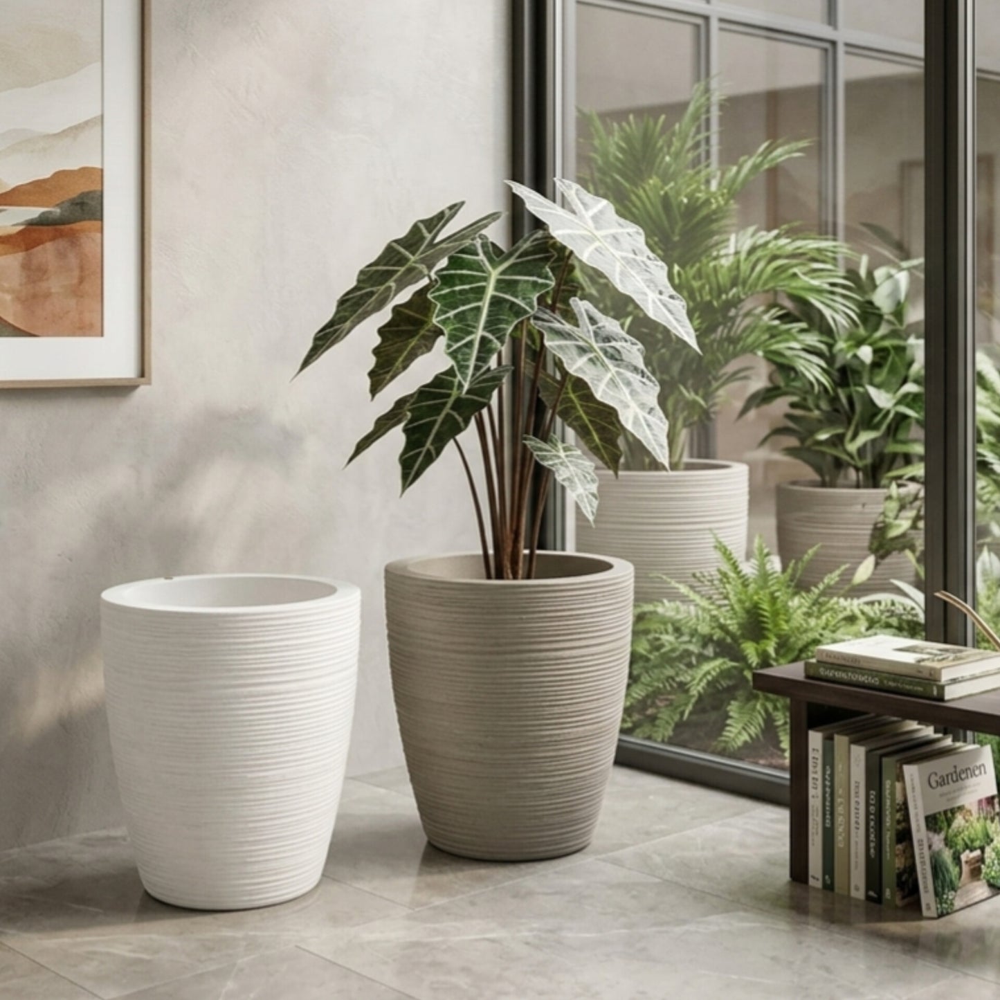 Tall Tapered Planter