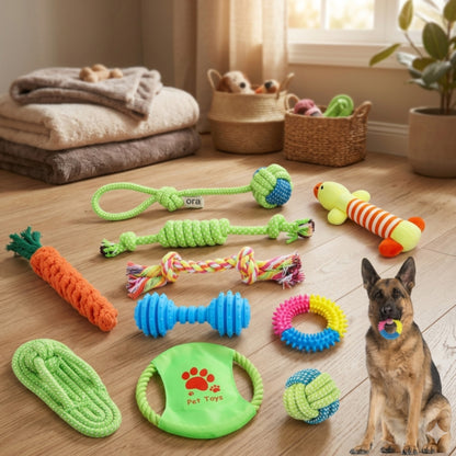 10Pcs Dog Toys gha