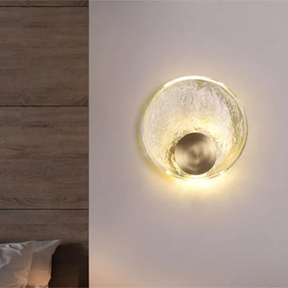 Decorative Wall Light with Gold and Textured Finish WH 2024 05 19 TC