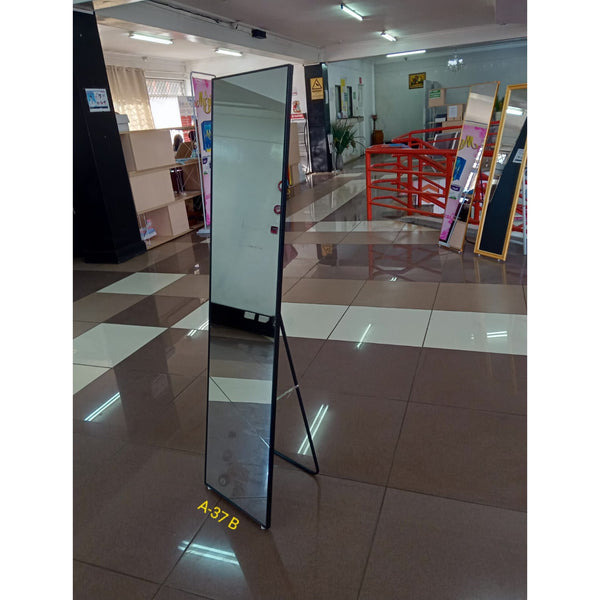 Sleek Black Framed Full Body Length Mirror