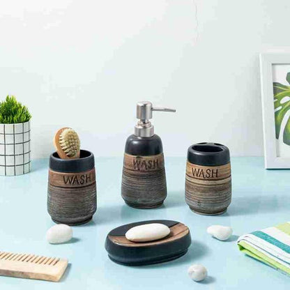 4 in 1 Ceramic bathroom set