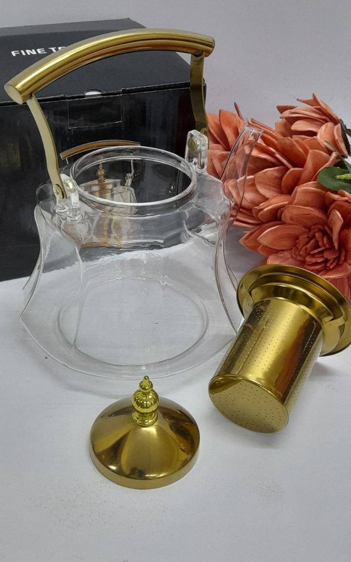 Glass teapot