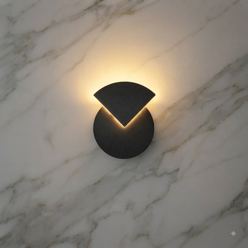 10W LED Decorative Indoor Wall Light  LL 2633 20 BK WW