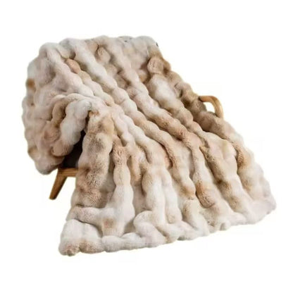 Faux Fur Throw Blanket