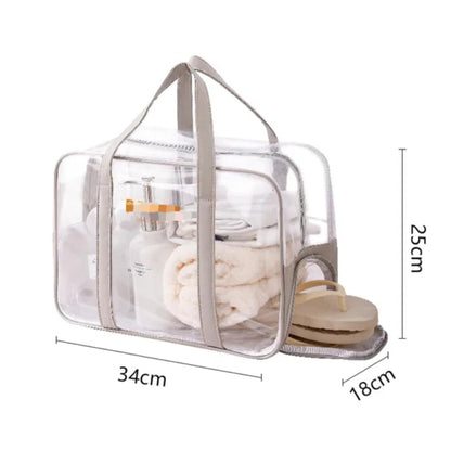 Large Capacity Tote Beach and Swimming Bag with Zip
