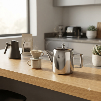 HM-BA508 BA  Stainless Steel Coffee Pot 12Oz