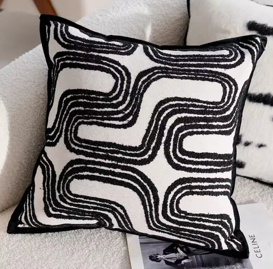 Retro throw pillow covers