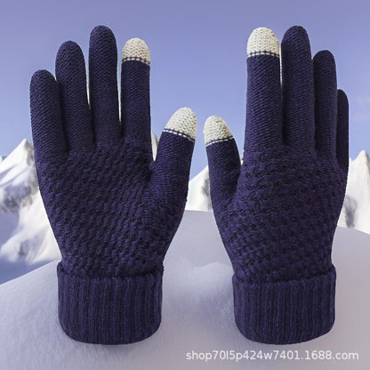 Warm winter touch screen gloves gha