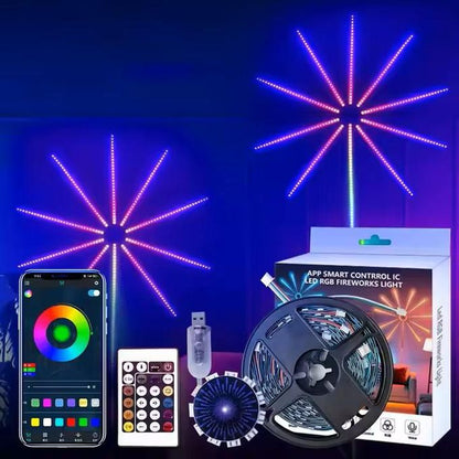 Christmas Fireworks Light