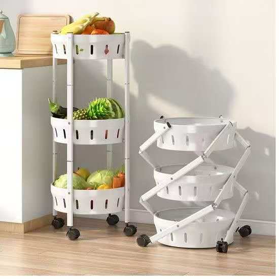 Foldable Rotating Vegetable  Rack