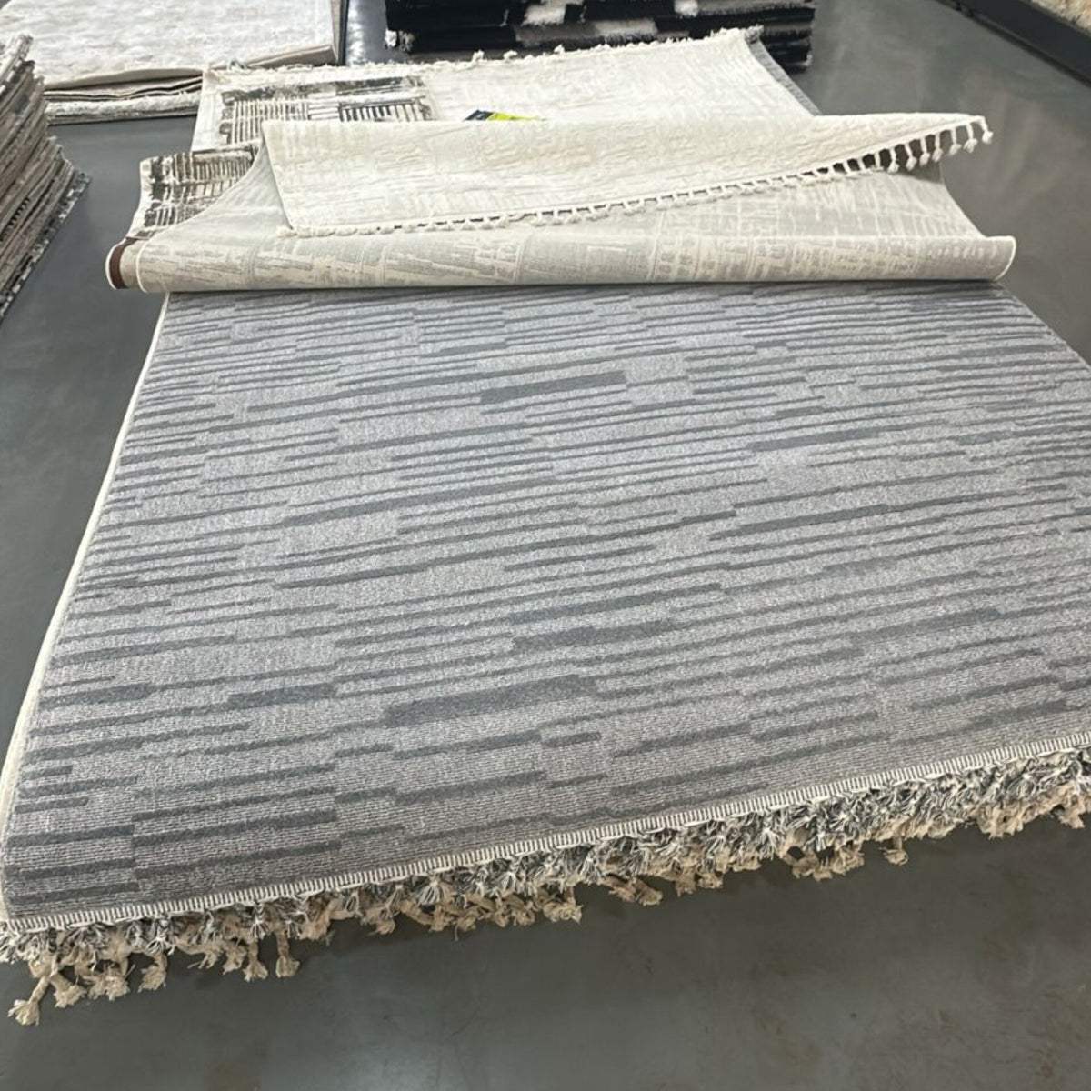 8*11 Bohemian Carpet With Tassels