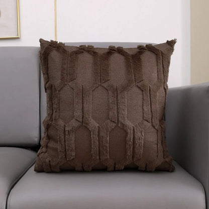 Soft fluffy cushion cover