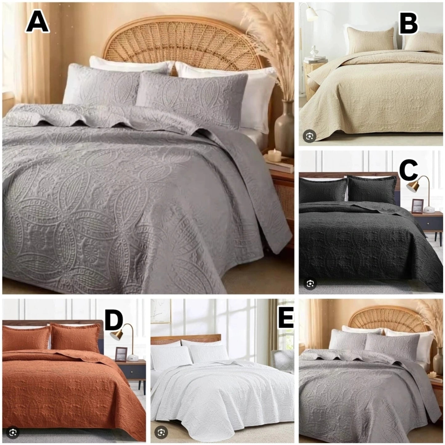 Bed Cover Set 220cm by 240cm