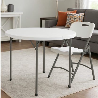 1 .2M White foldable outdoor camping table