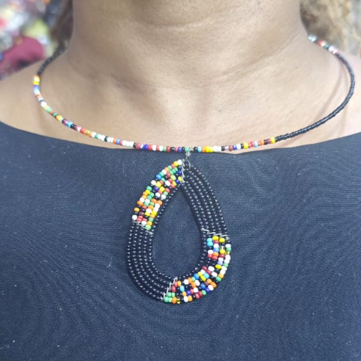 Beaded Maasai Necklace