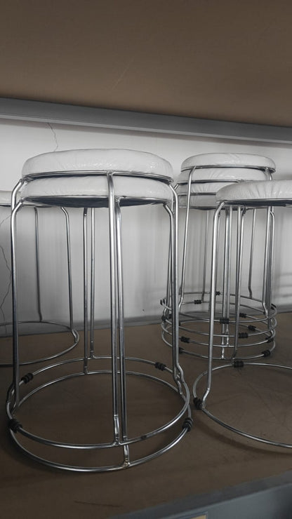 5Pcs metallic stools