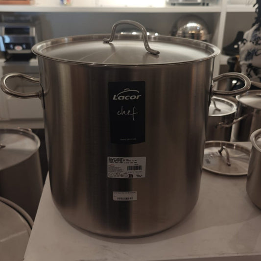 Professional Stainless Steel Deep Stock Pot 25.7L