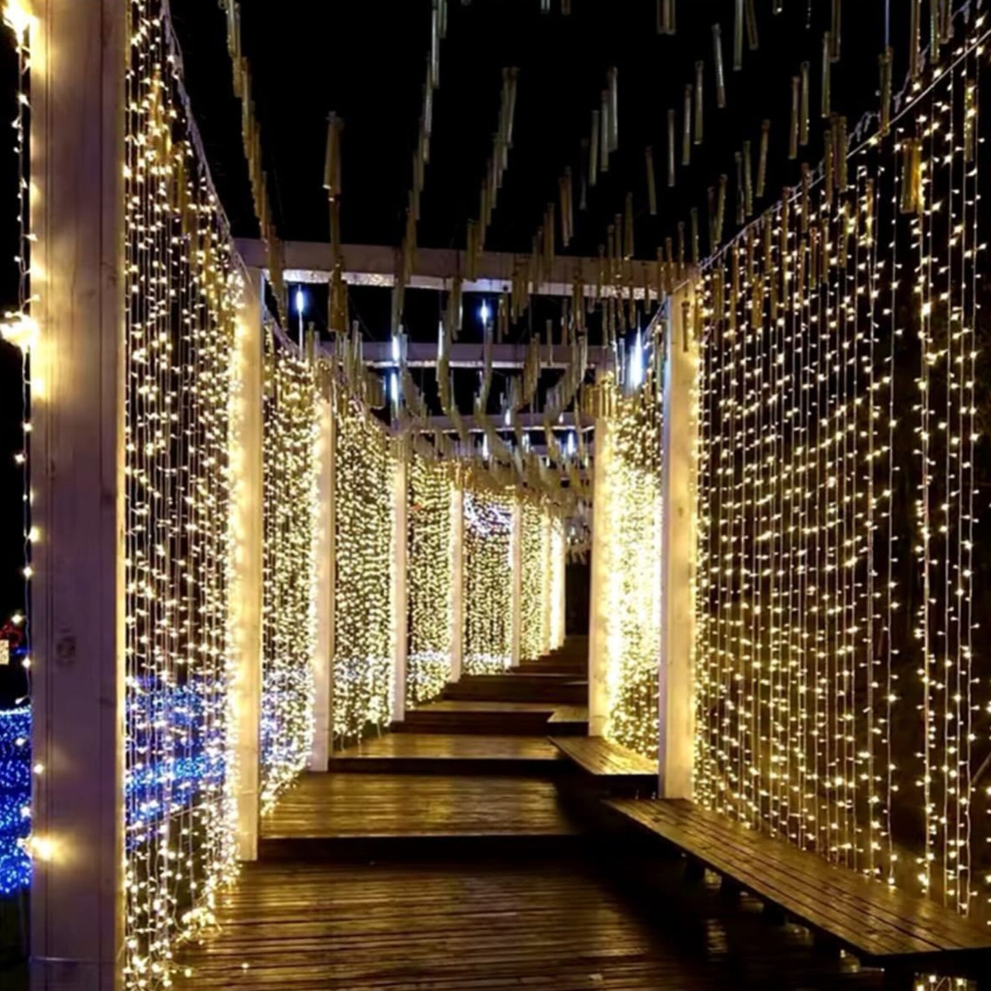 300 LED Window Curtain Lights