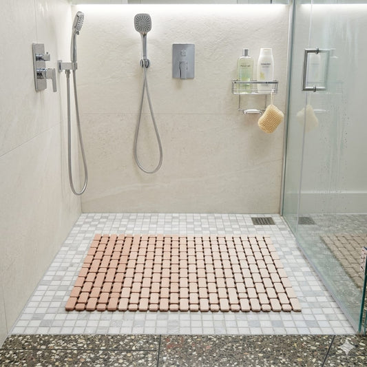 Non Slip Slotted Bathroom Shower Mat