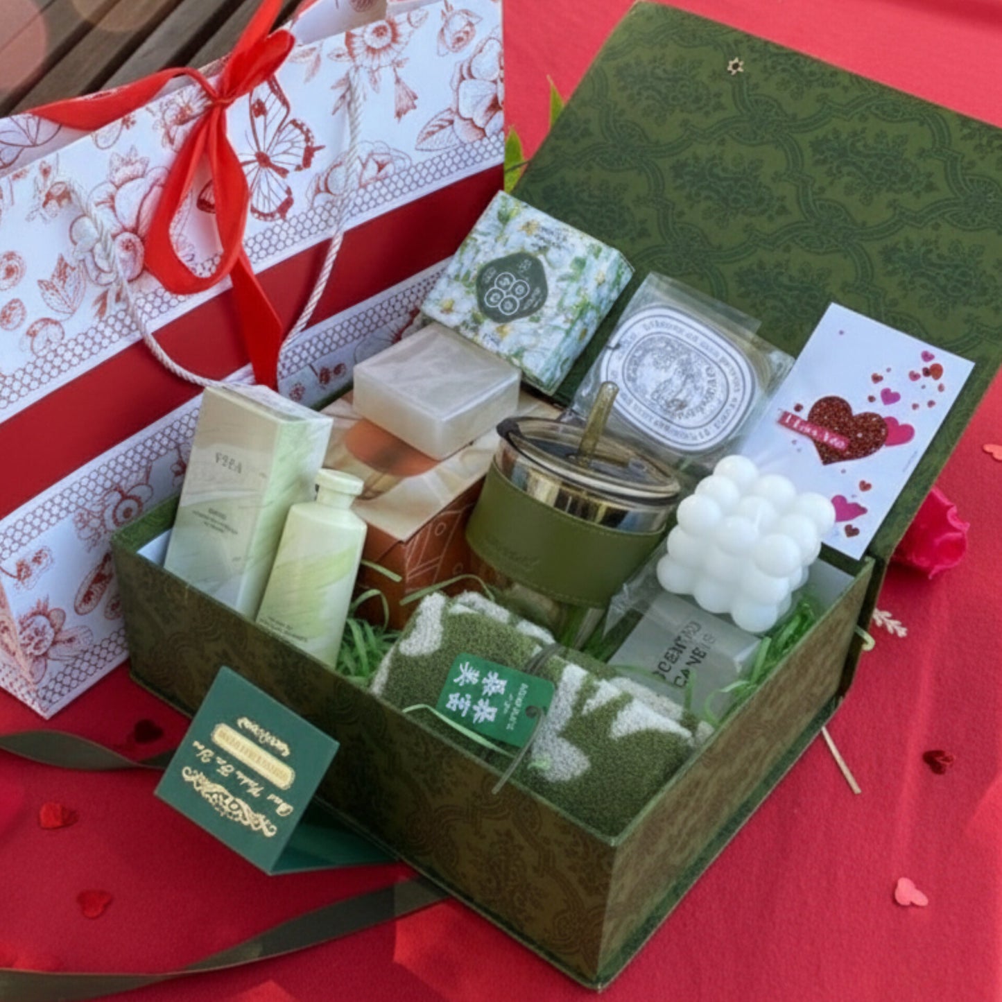 Valentine Self Care and Spa Gift Set for Her